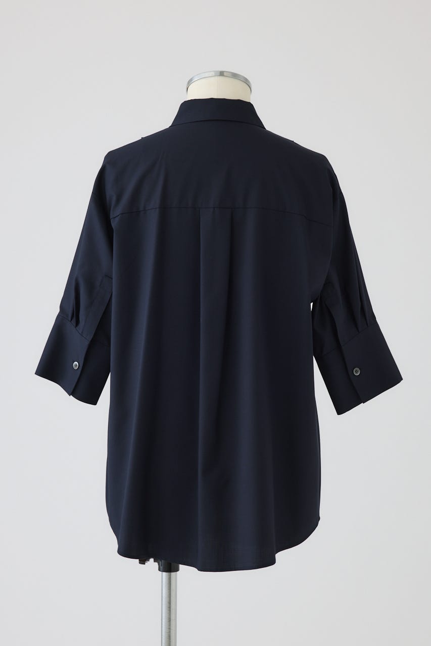 【27SS PRE ORDER】Tuck Frill SH NVY FREE