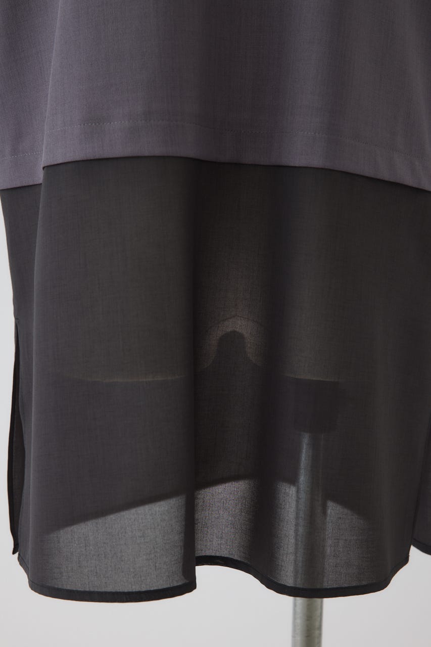 【27SS PRE ORDER】Puff-Sleeve Long Tops GRY FREE