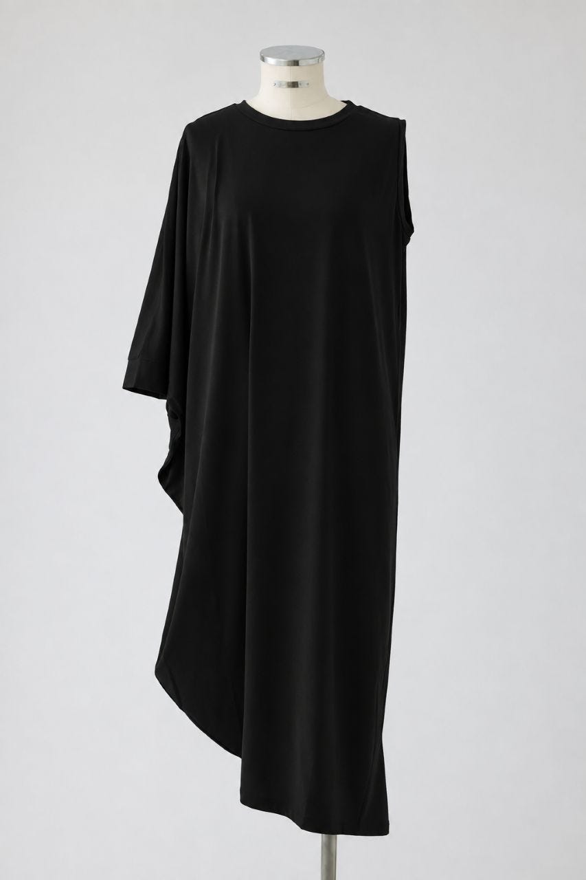 【27SS PRE ORDER】Wide Asymmetry OP BLK FREE
