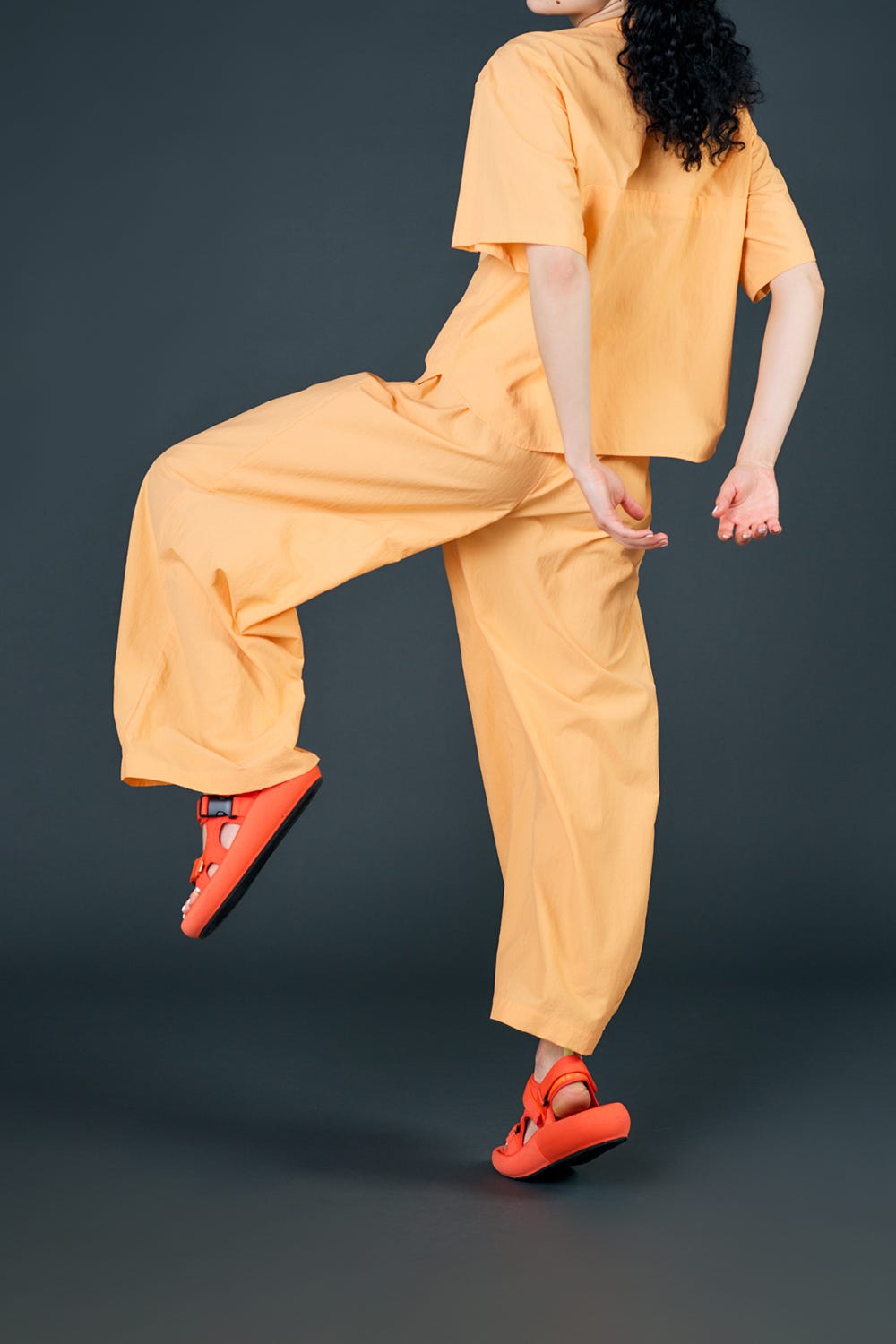 4tack waide pants L/ORG M