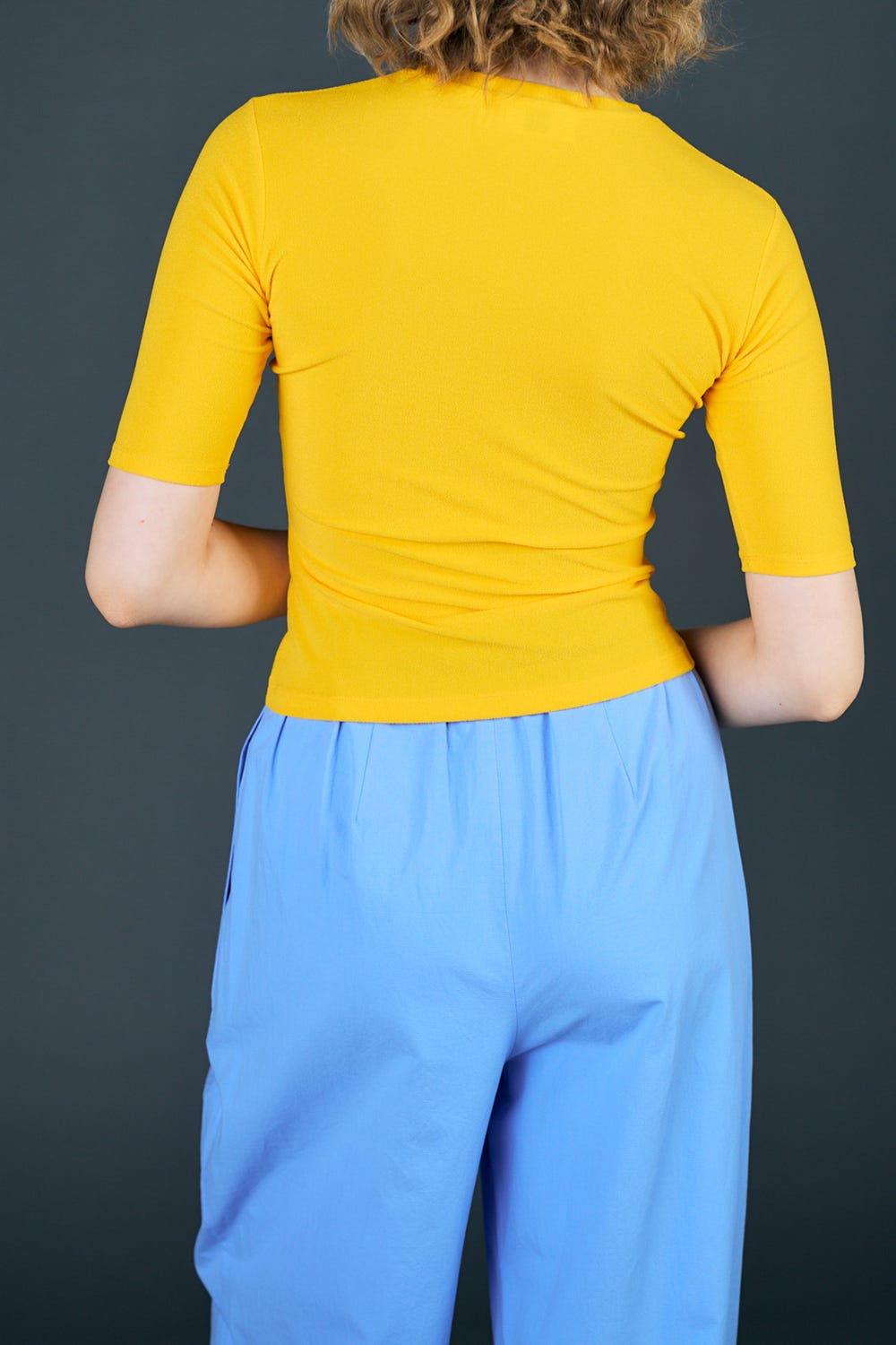compact t-shirt YEL M