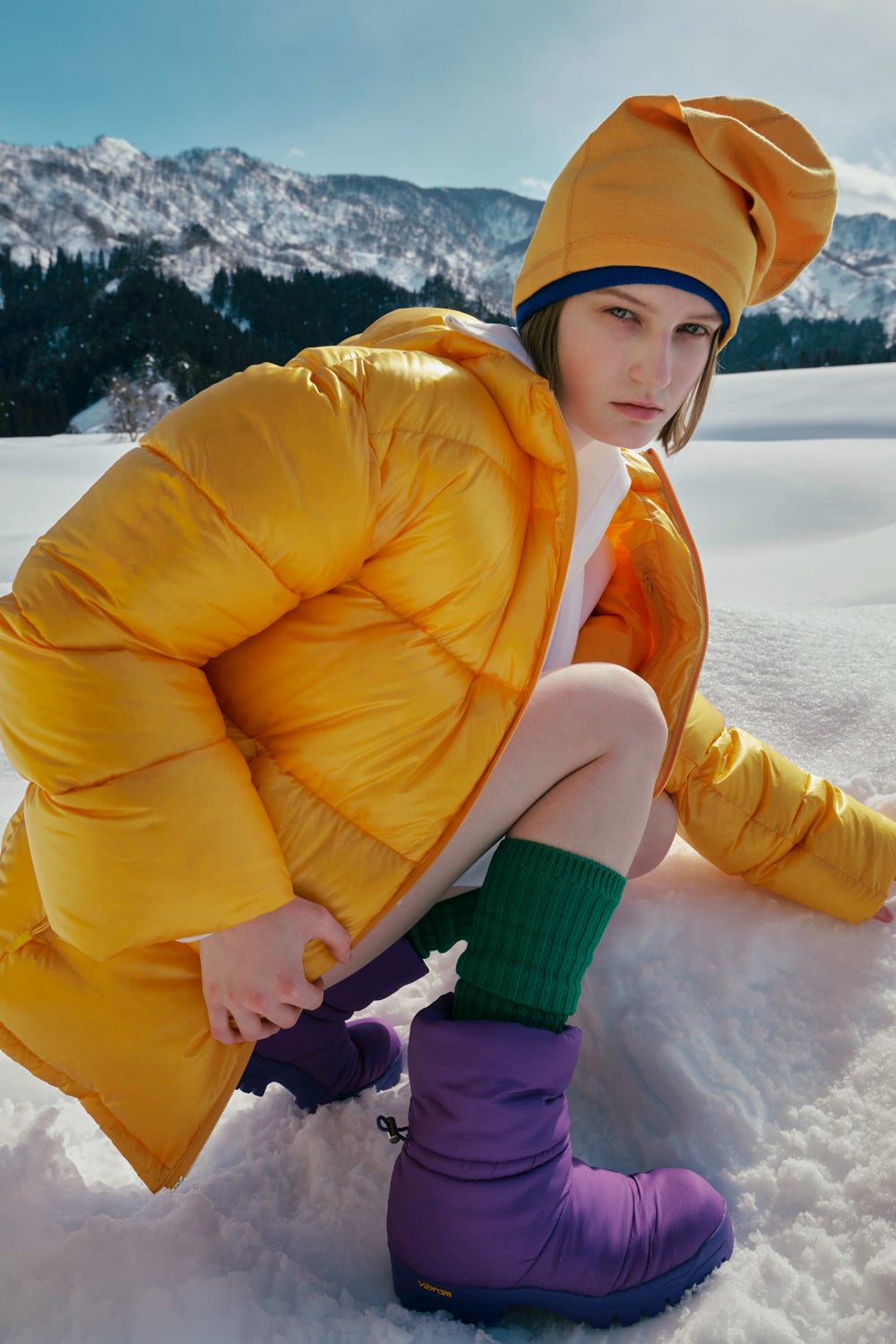 ski down jacket Paprika S