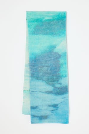 winter landscape muffler