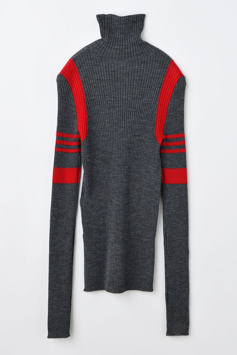 rib ski pullover Stone M