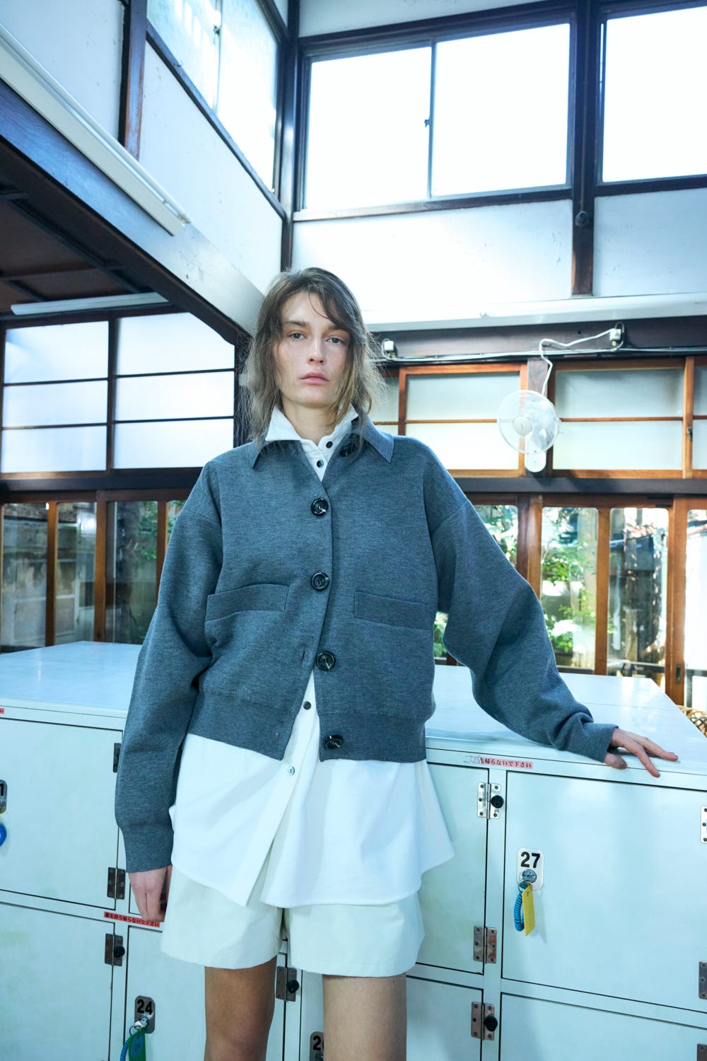 Su 　ナゴンスタンス ニット　カーディガン soutien-collar knit cardigan｜M｜Beets｜knit wear｜någonstans