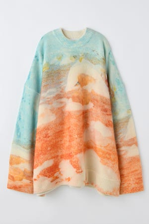 winter landscape pullover