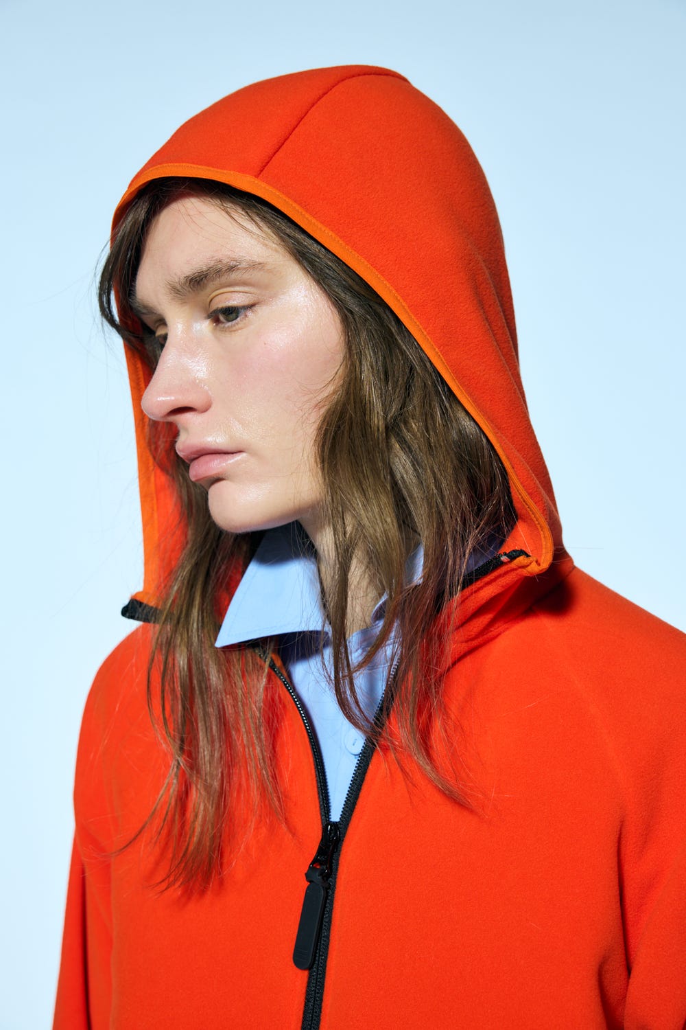 jacquard knit cardigan Orange M