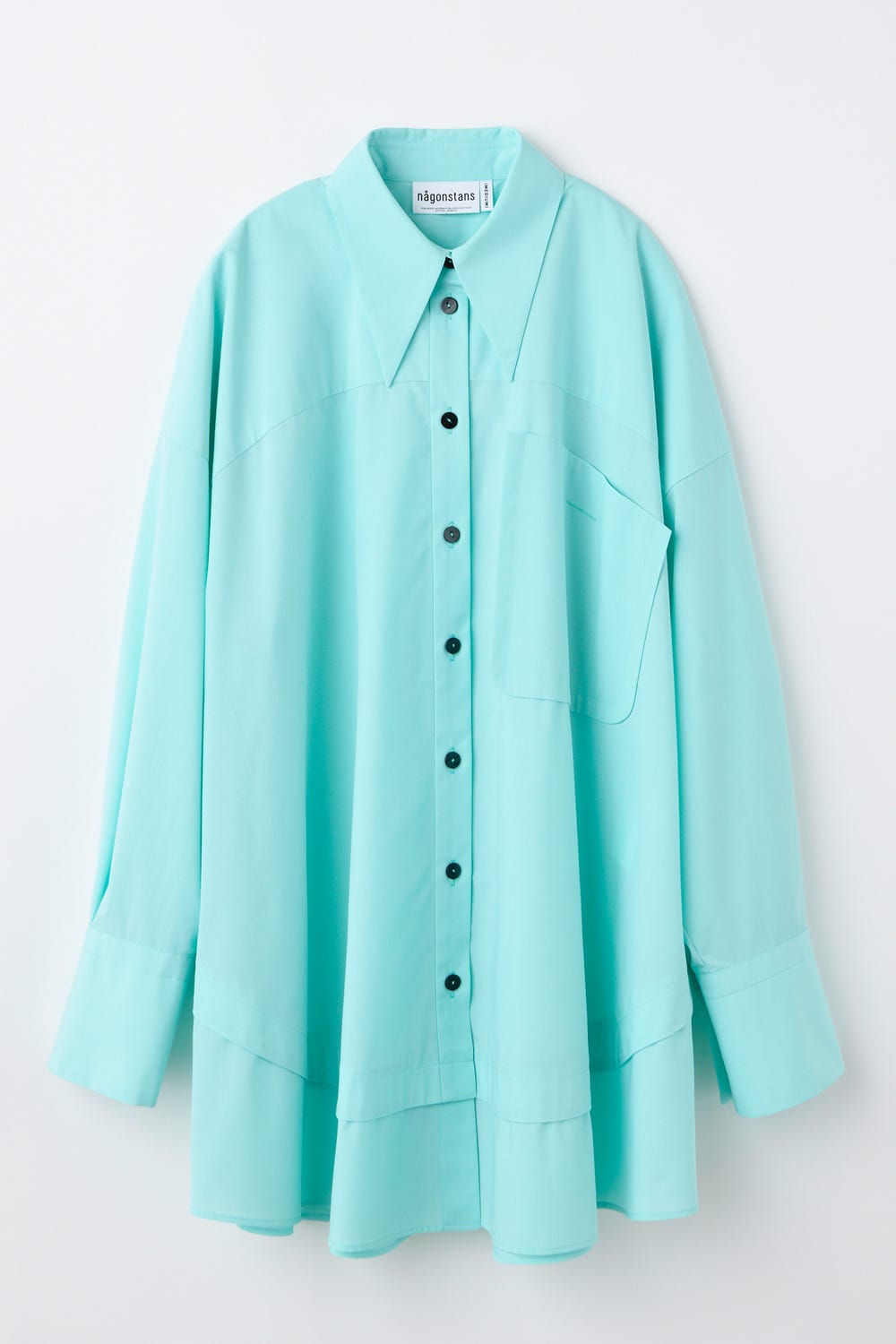 ナゴンスタンス サークルスリーブシャツ circle shirt｜M｜Salt｜shirts and blouses｜någonstans