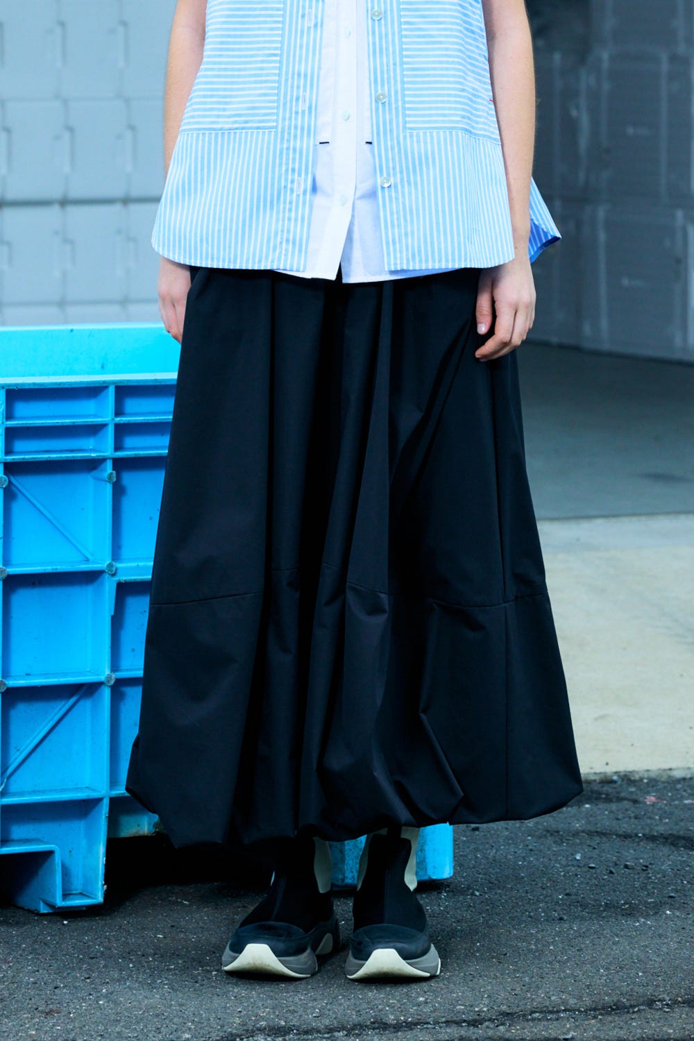 ナゴンスタンス バルーンスカート【ブラック】 balloon skirt|S|Black|skirt|någonstans official online