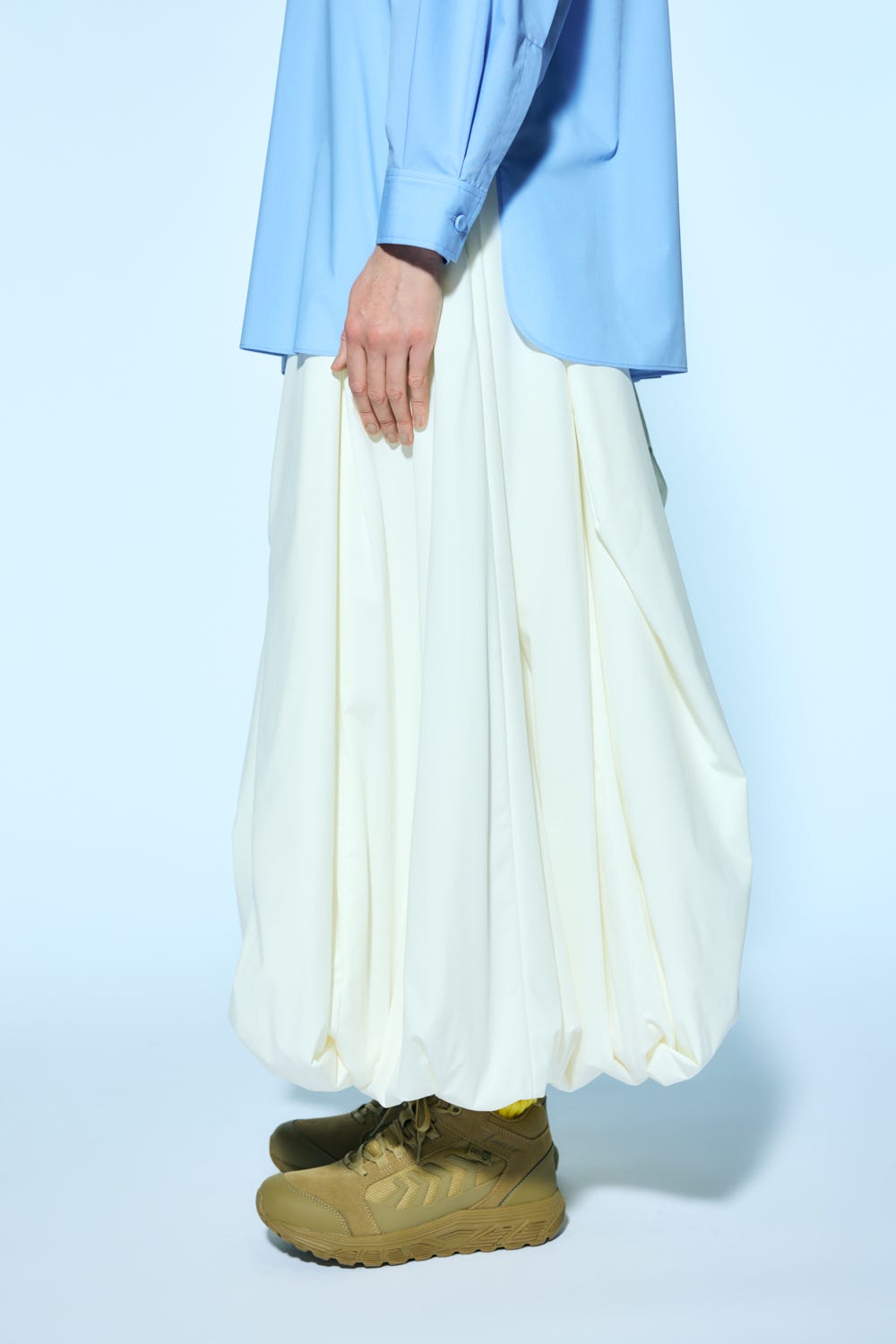 square-balloon skirt Mushroom M