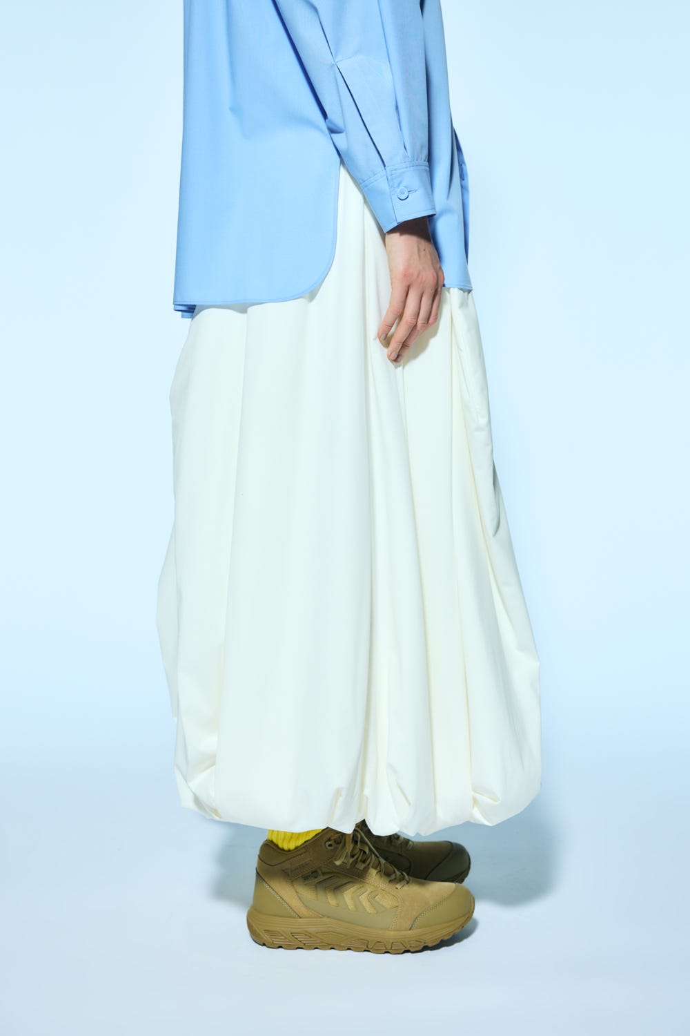 square-balloon skirt Mushroom M