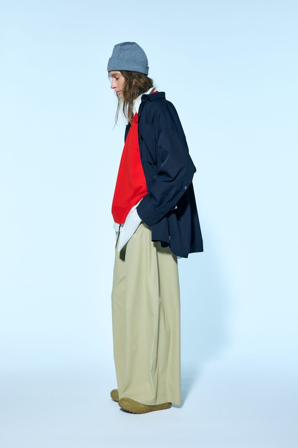 パンツ nagonstans tuck pocket pants パンツ nagonstans loose tuck pants tuck pocket pants｜S