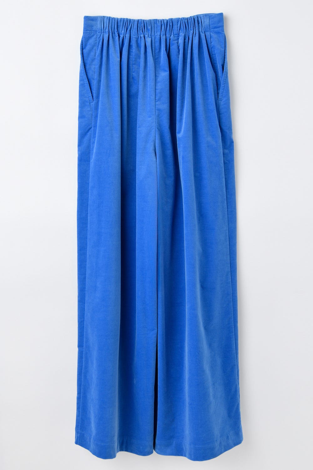 relax wide pants Water M