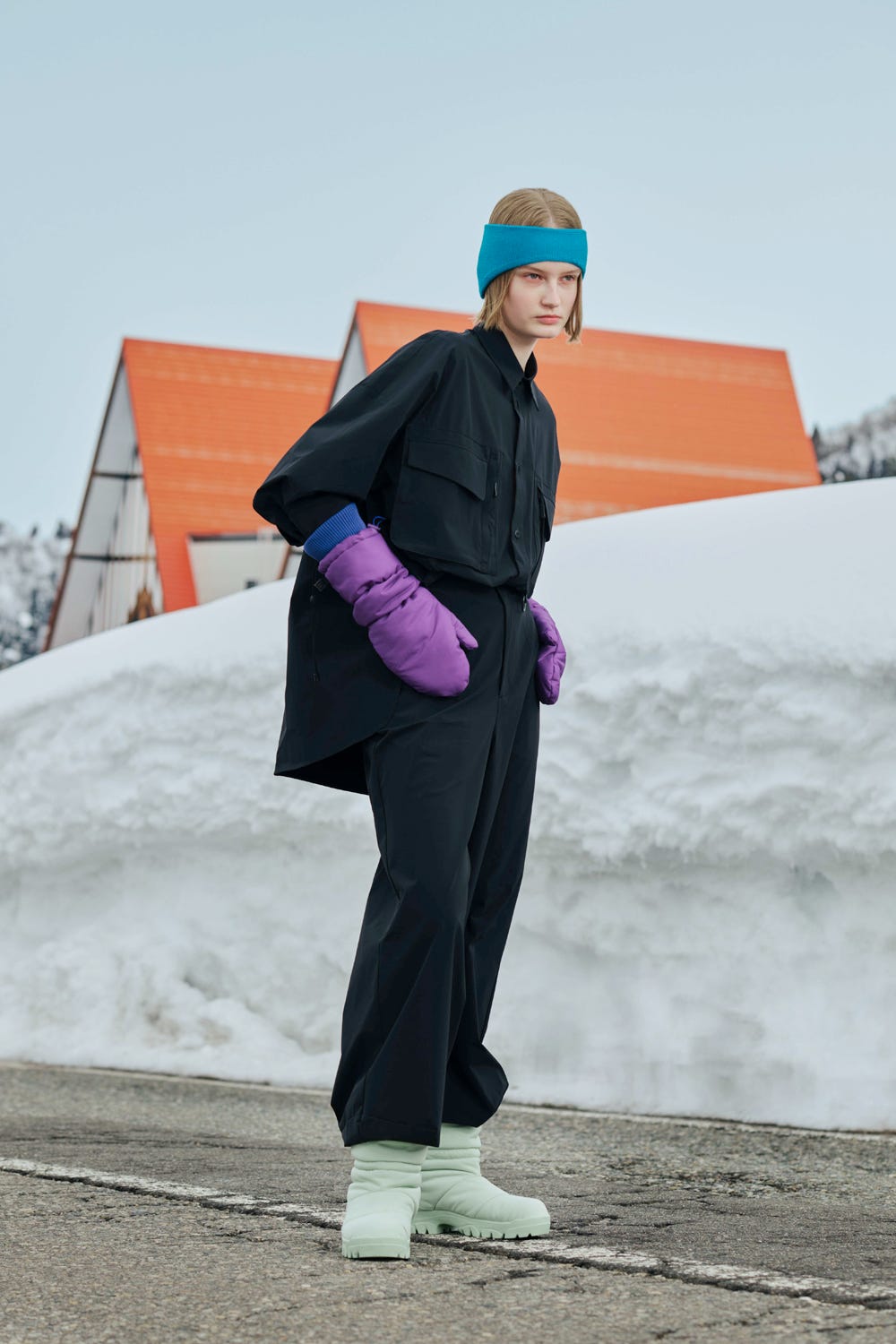 street cocoon pants Black M