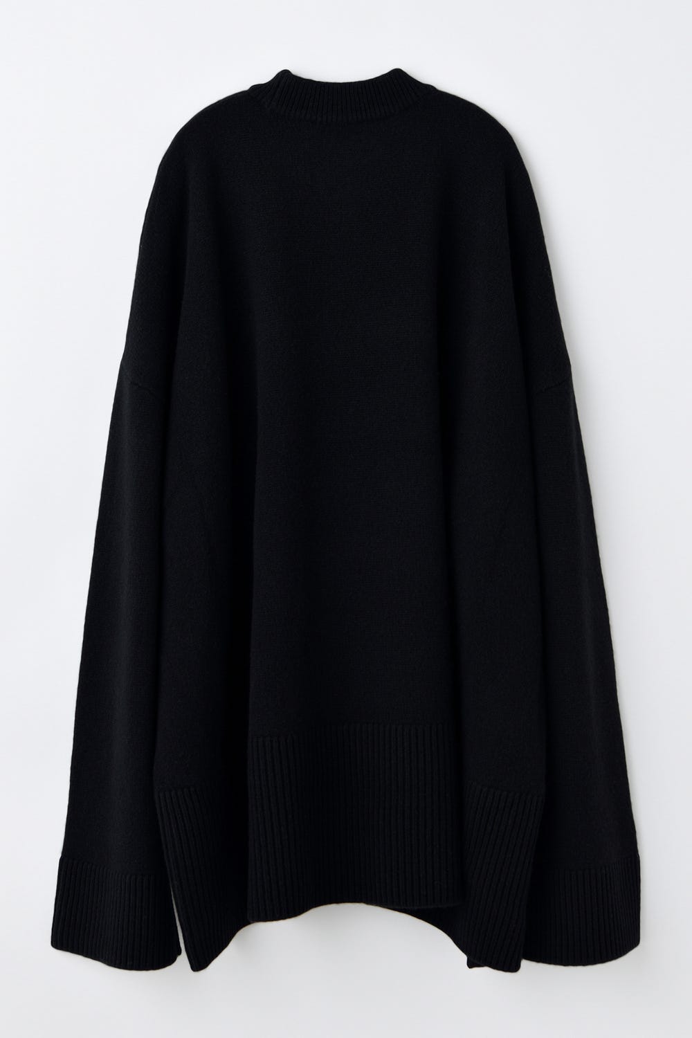 wide box pullover Black M