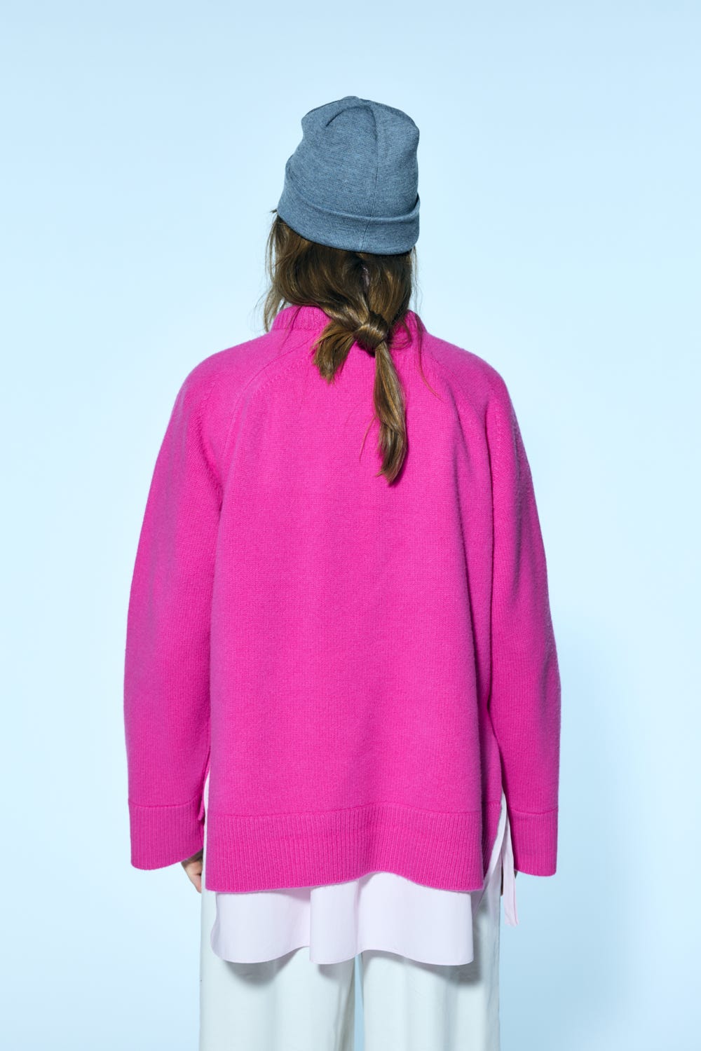 padding neck pullover Flamingo M