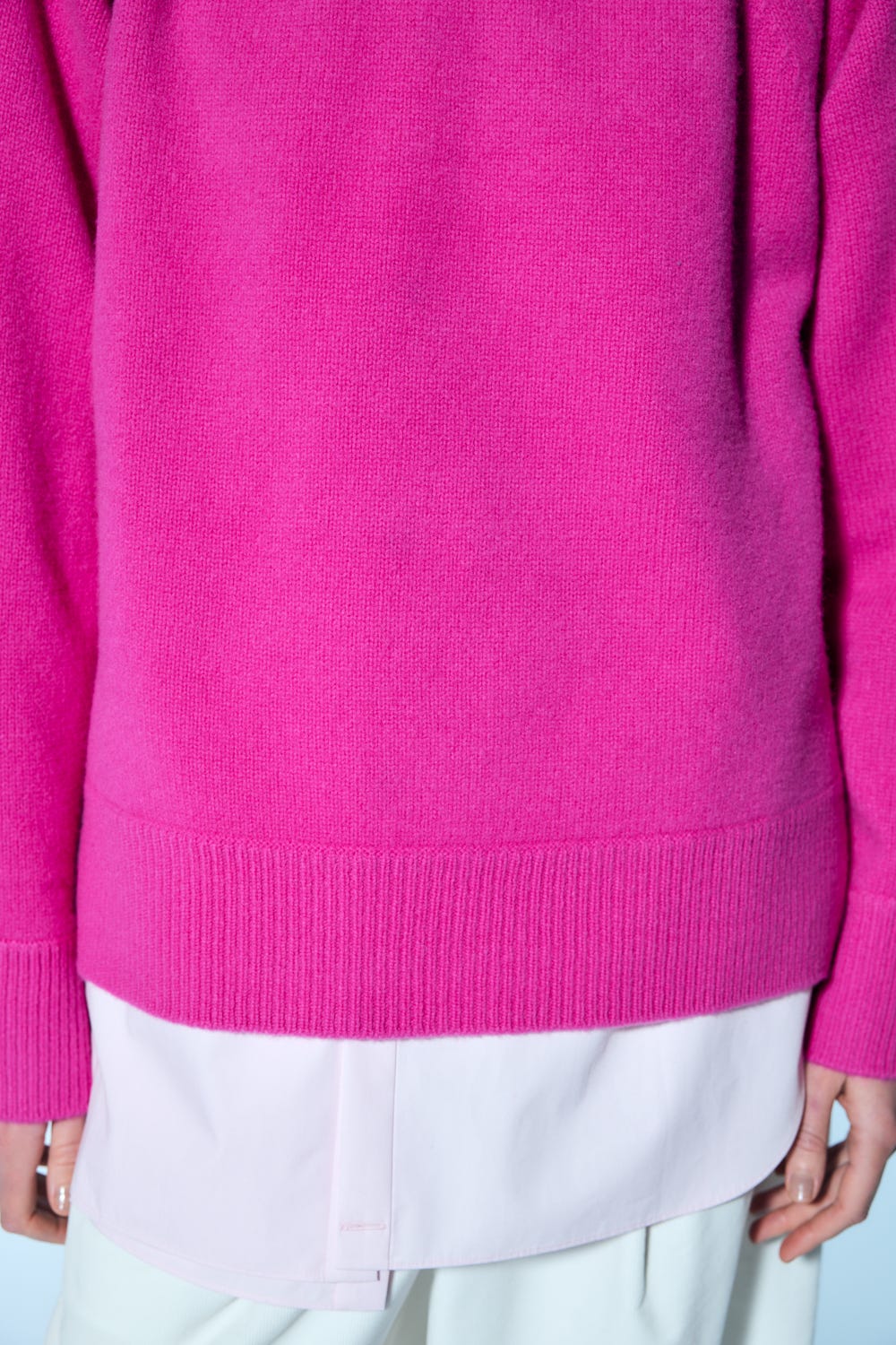 padding neck pullover Flamingo M