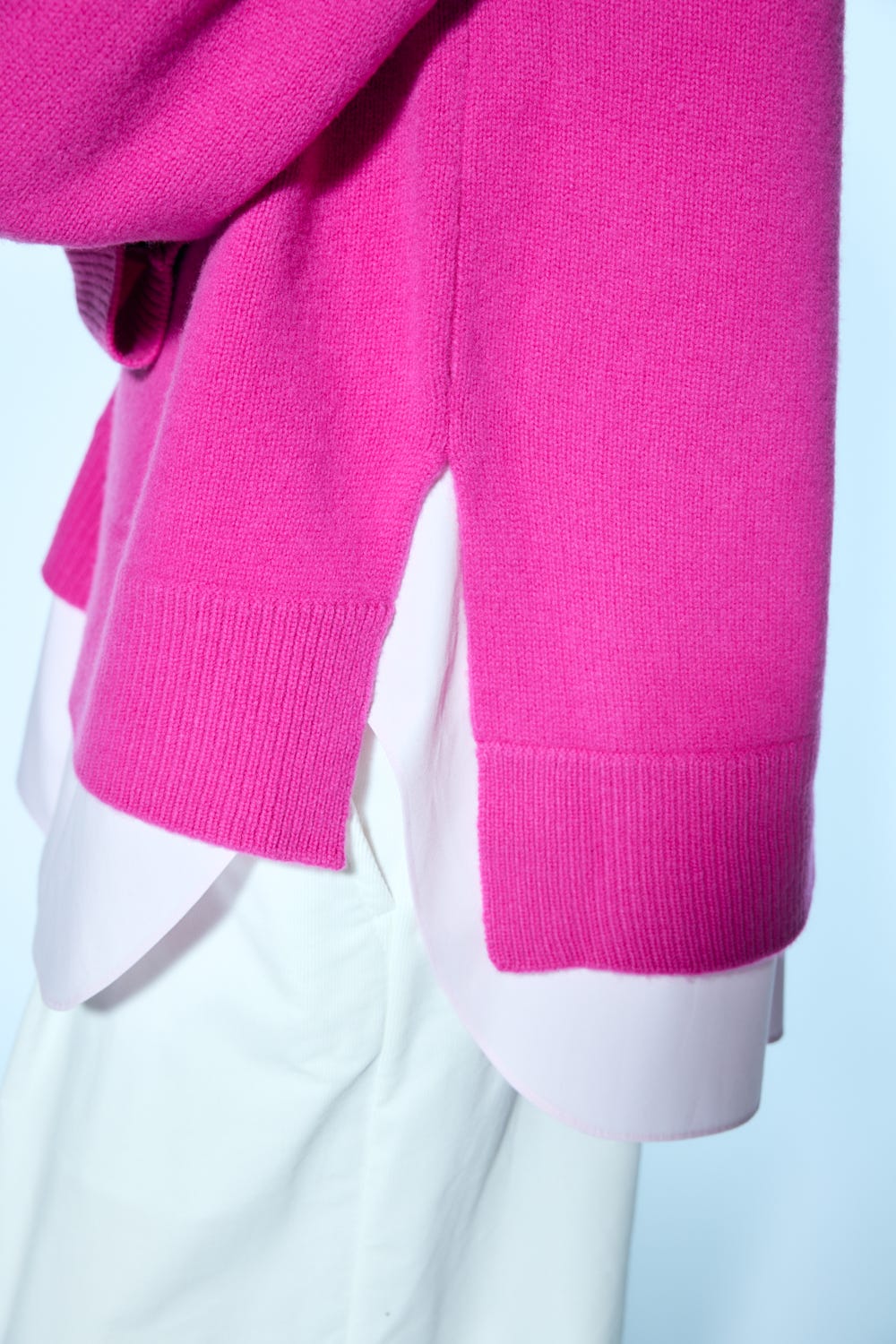 padding neck pullover Flamingo M