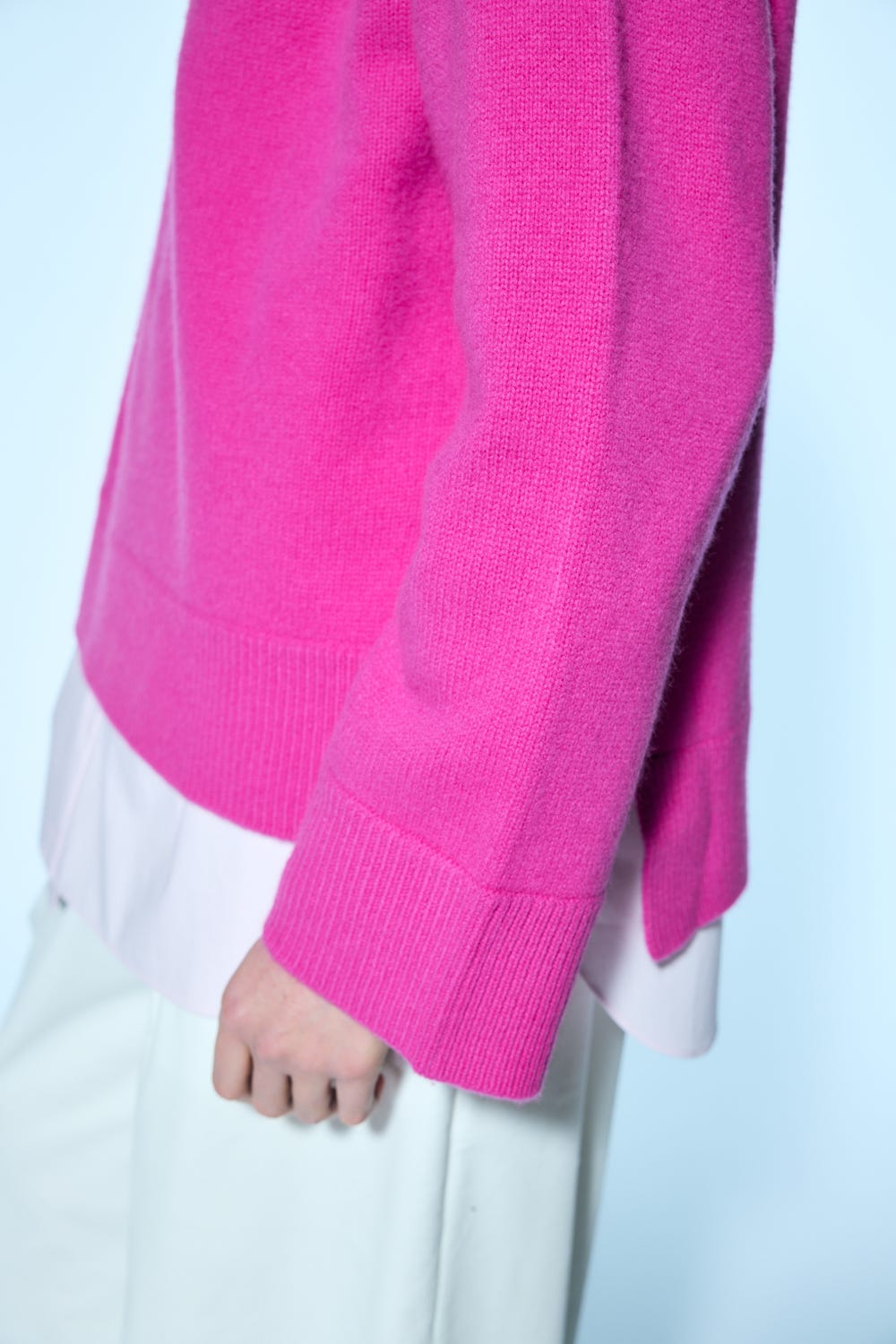 padding neck pullover Flamingo M