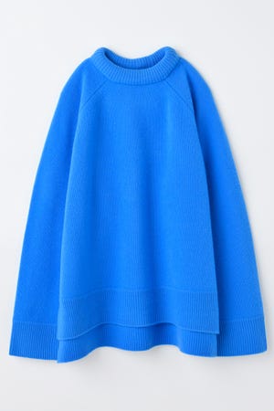 padding neck pullover