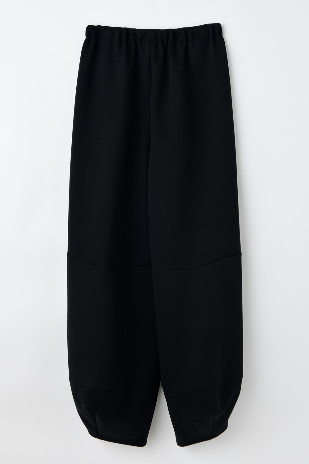 drape cocoon pants Black S