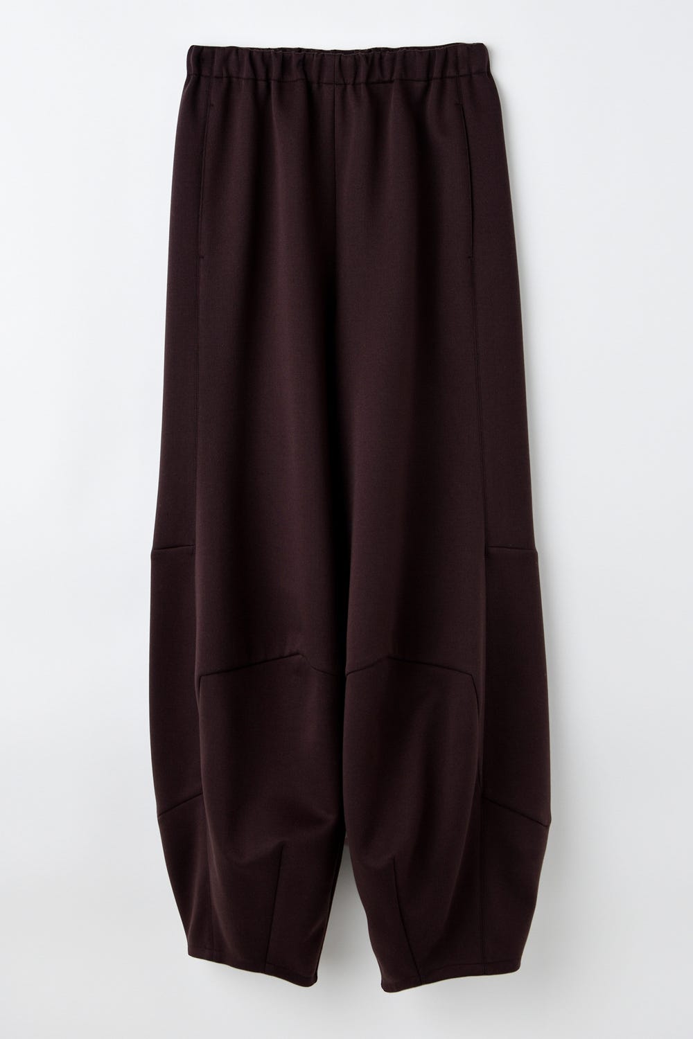 drape cocoon pants Cacao M