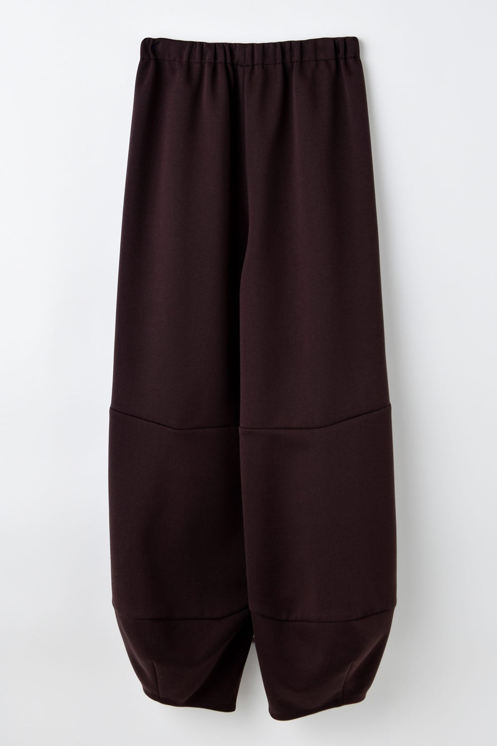 drape cocoon pants Cacao M