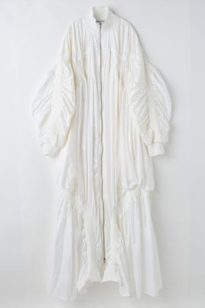 ナゴンスタンス tuck drape shirt dress egg drape shirt dress（470HA433