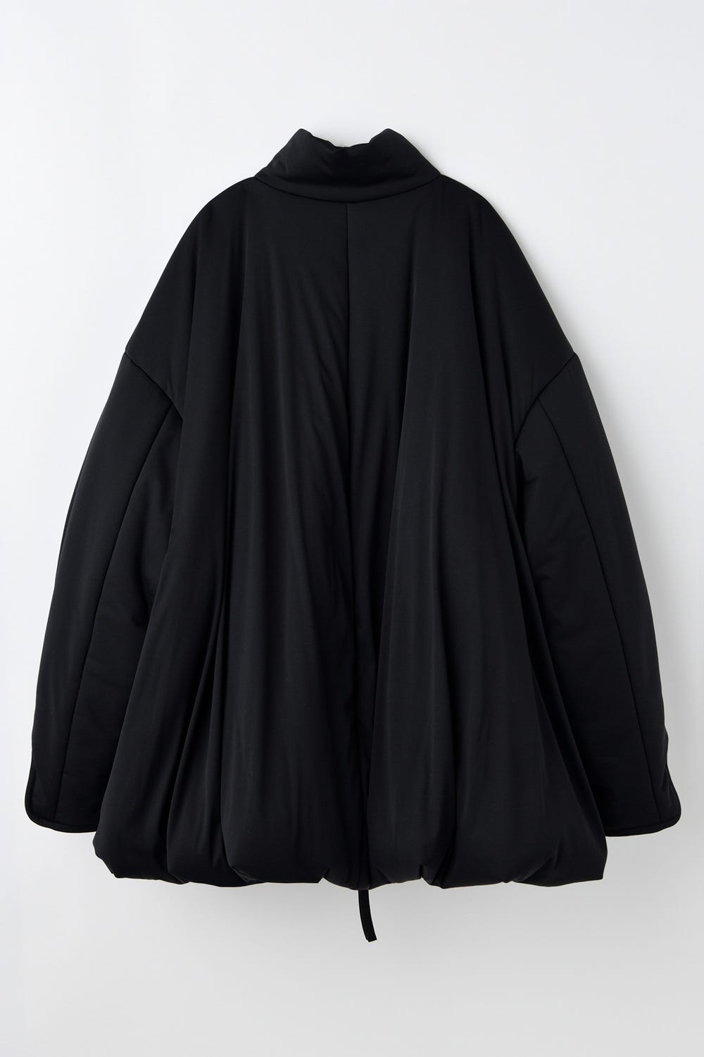 tuck-hem blouson Black S