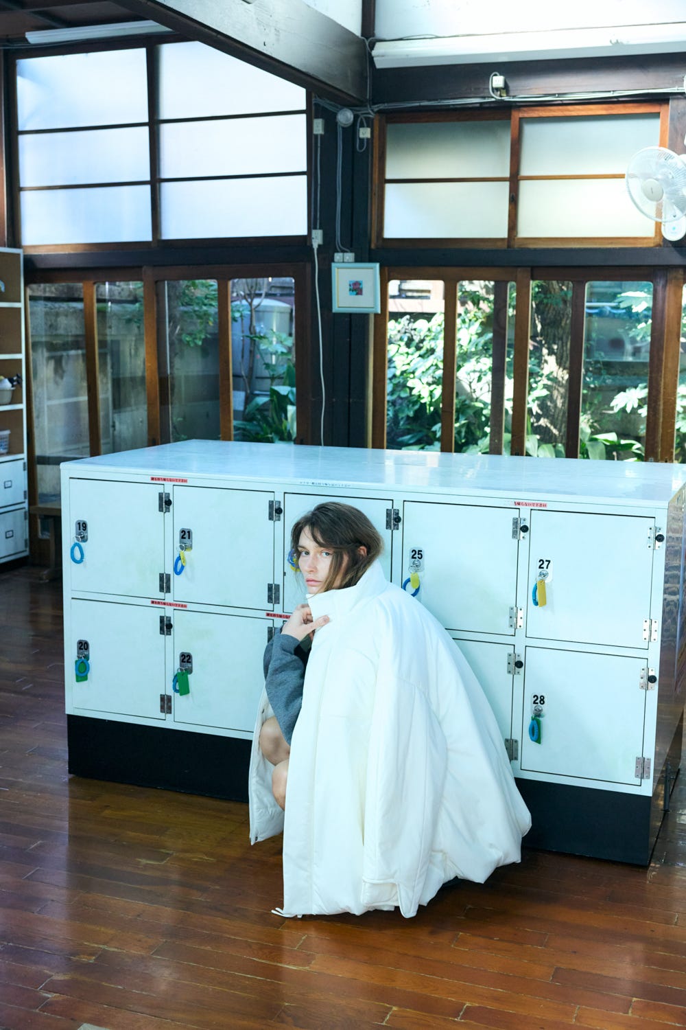 tuck-hem blouson Mushroom S