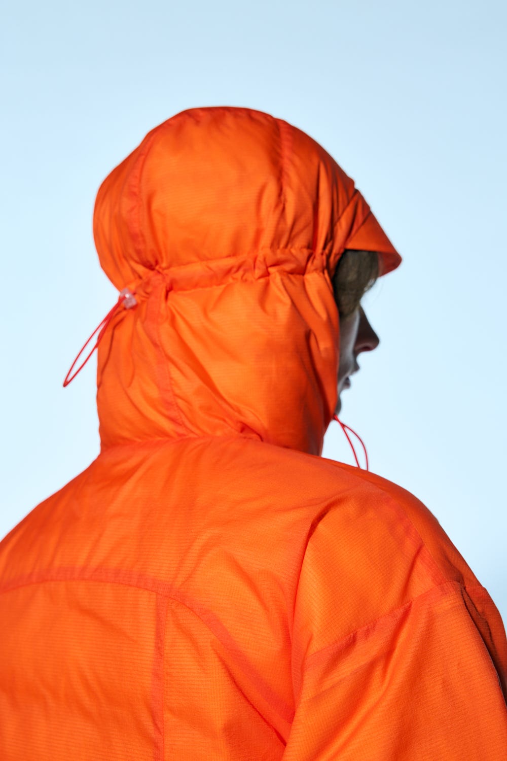 puff parker Orange M