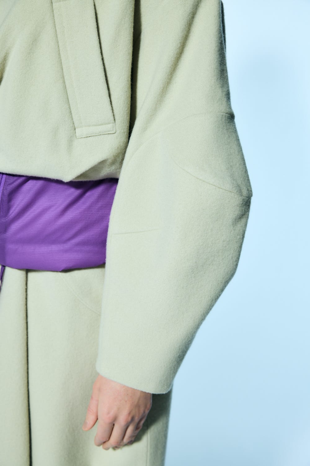 round blouson Sand S