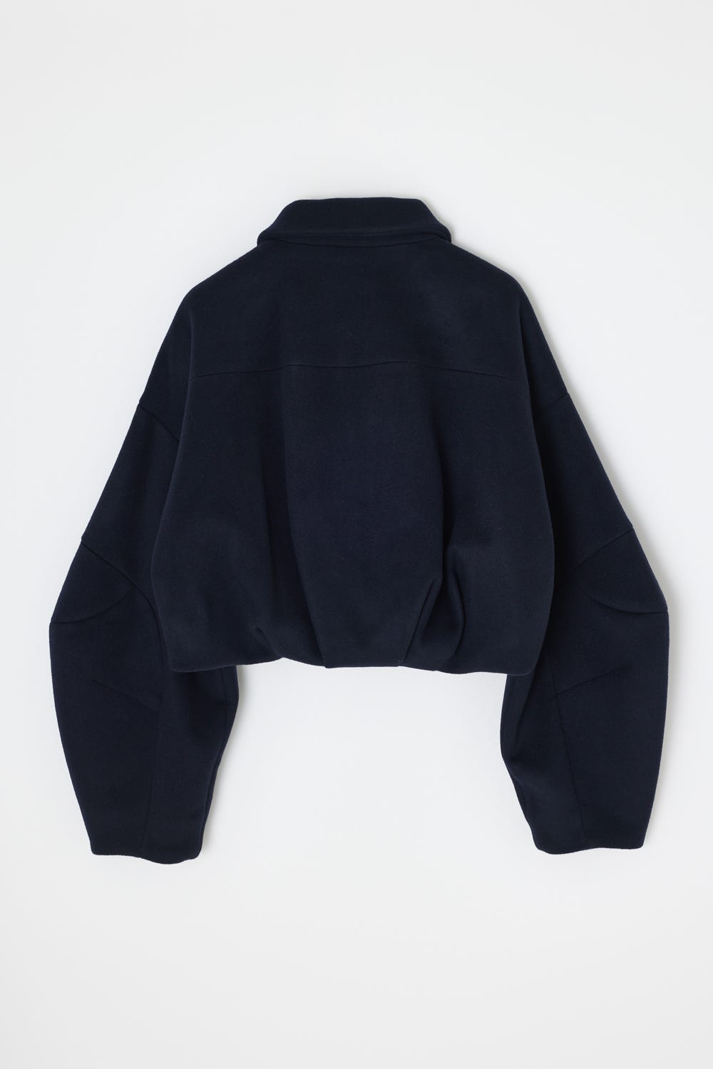 round blouson Space S