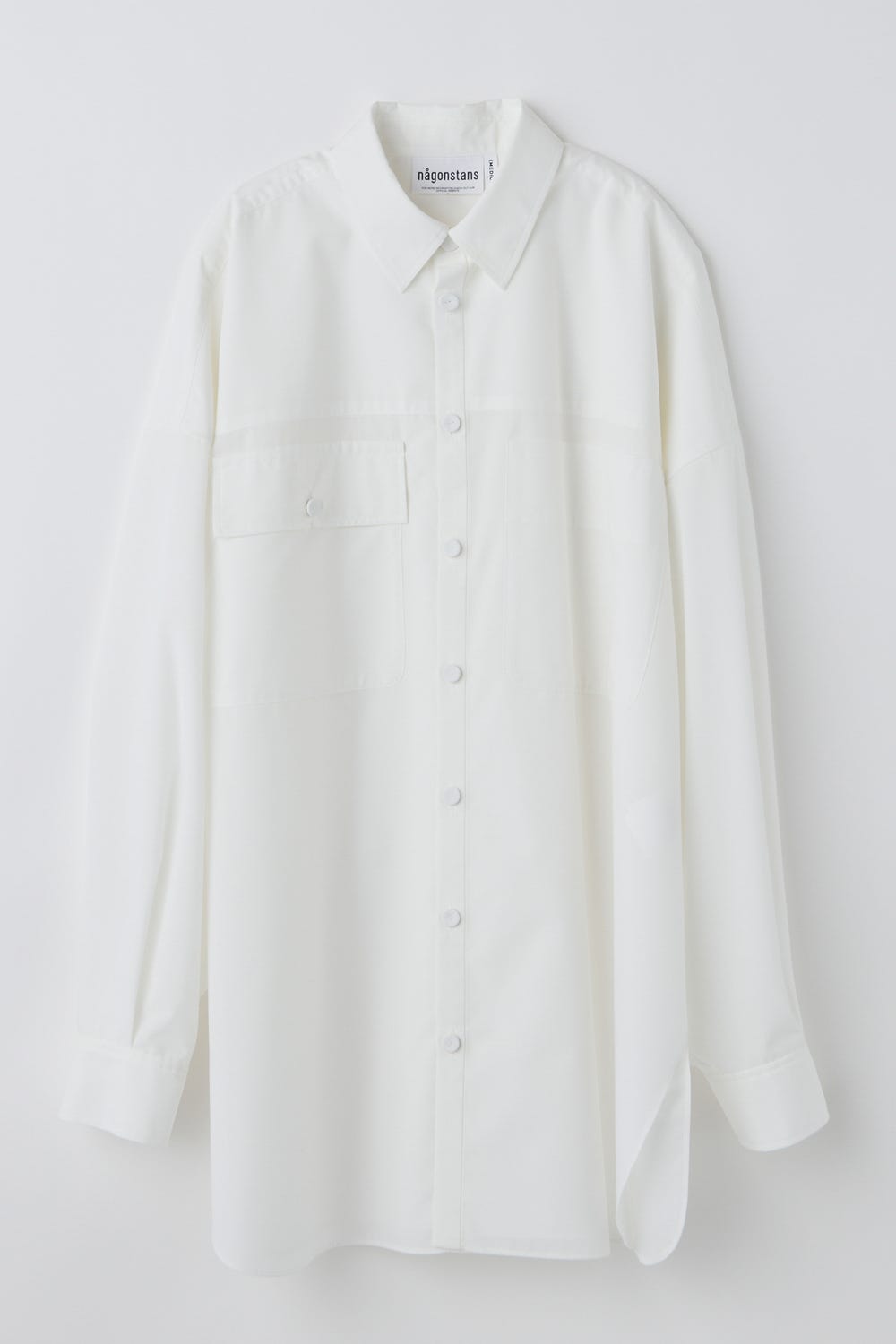 double-pocketｓ shirt Salt M