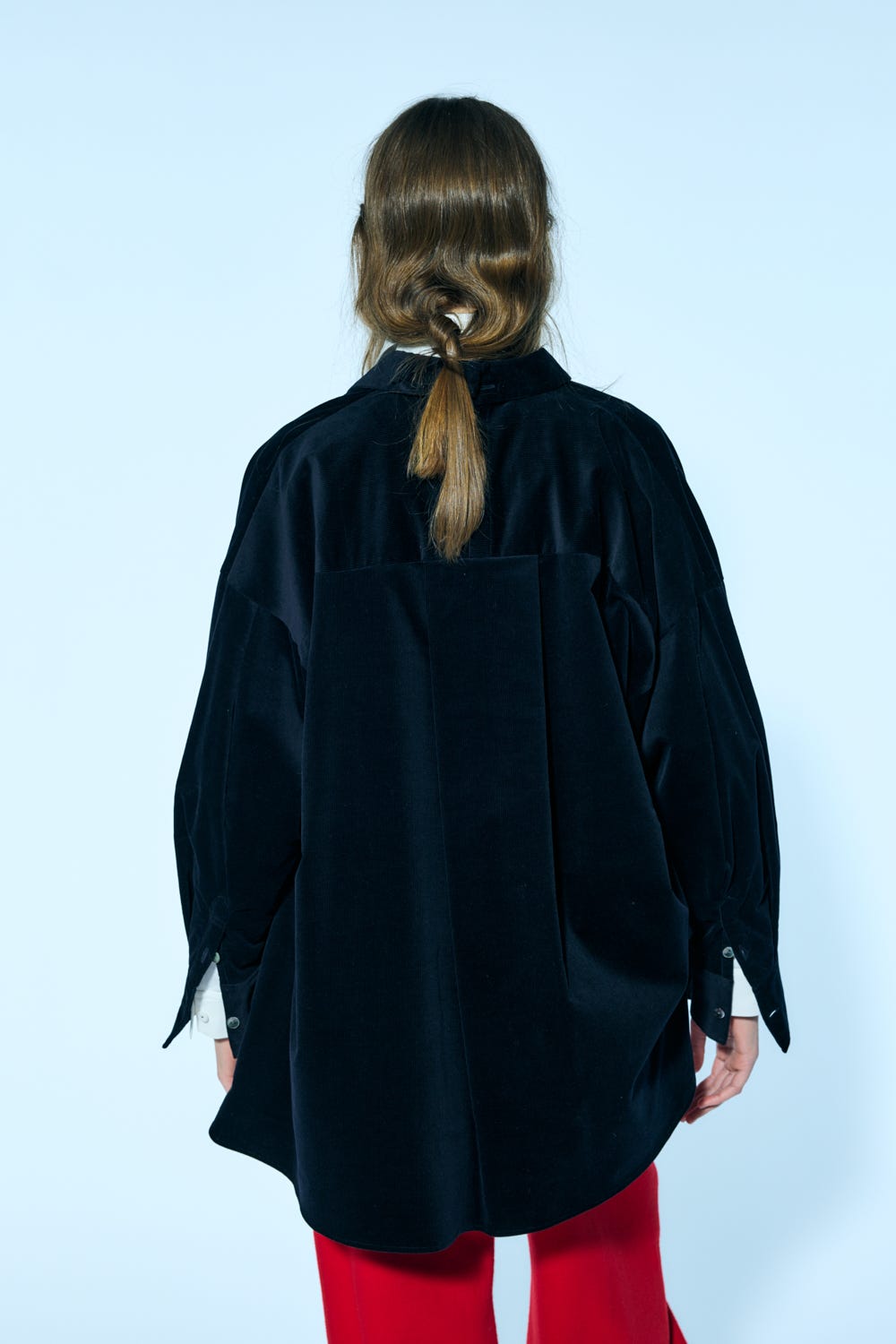 unbalance shirt Black M