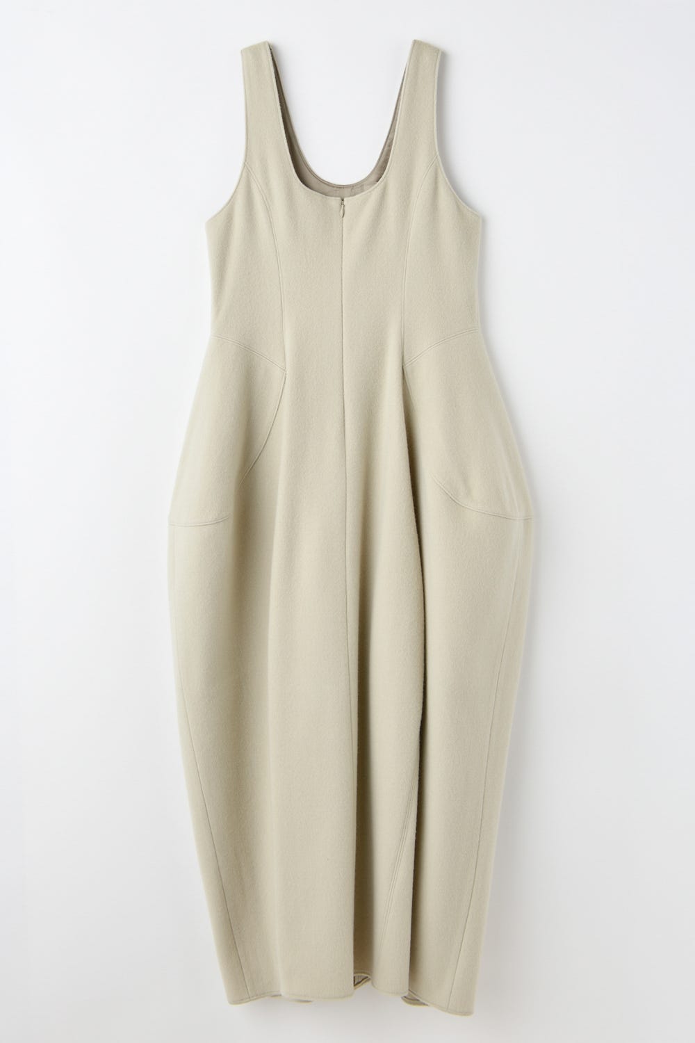 loose-peplum jumper-skirt Sand M