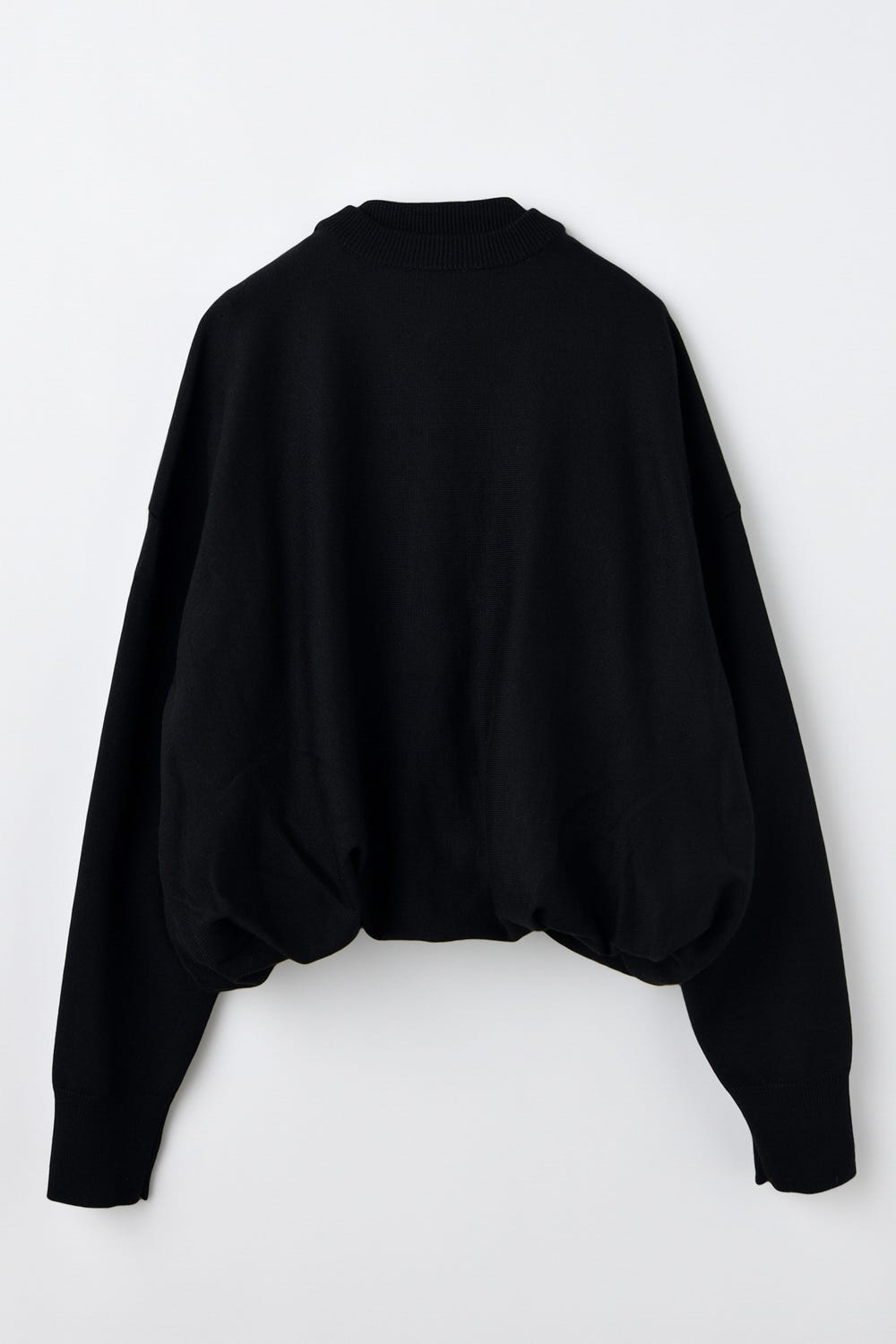 double-front cardigan｜M｜Black｜knit wear｜någonstans official