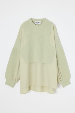 トップス nagonstans shirt-sleeves pullover VONIQUE / nagonstans/puff sleeves pullover