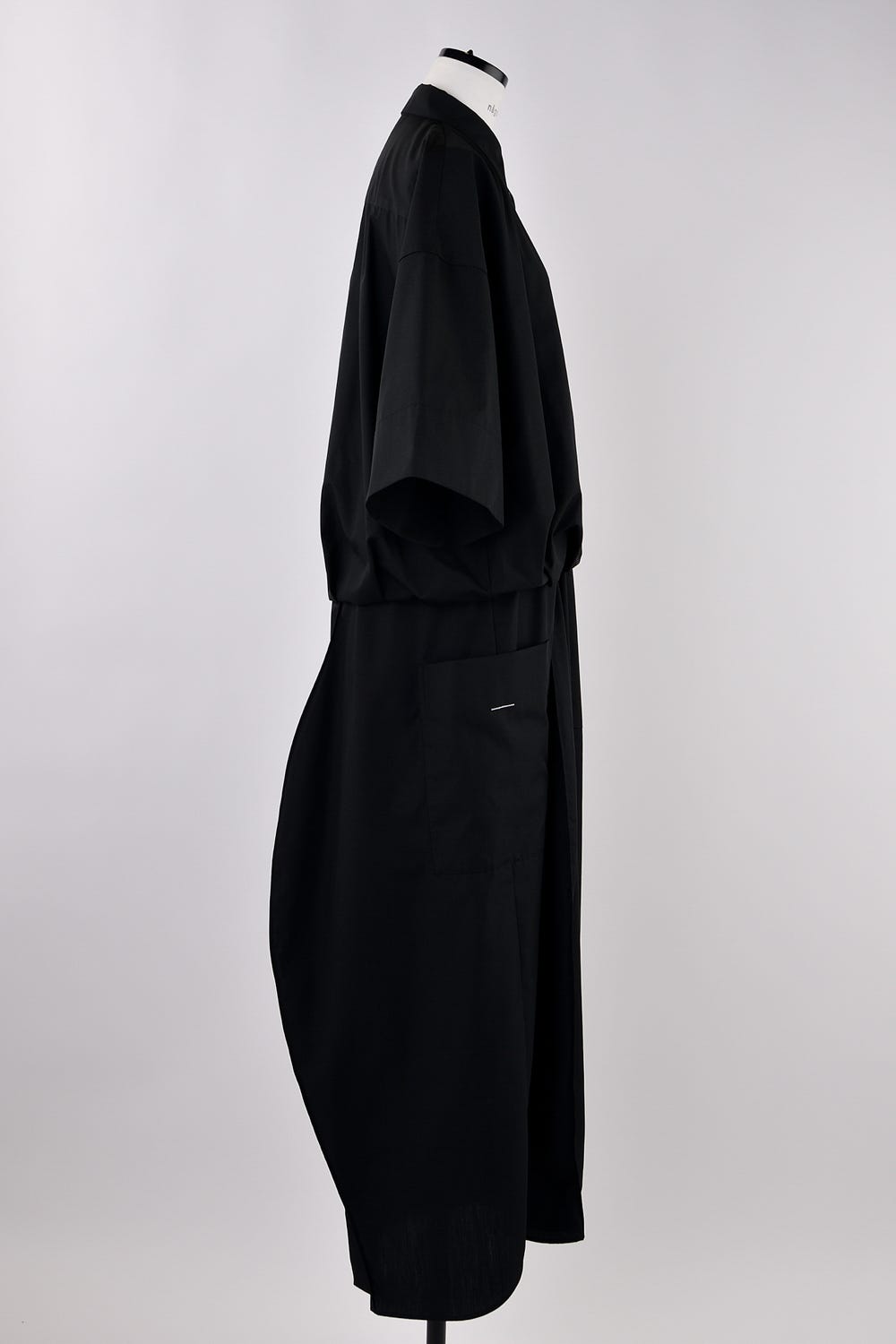 nagonstans バルーンシャツ　(ブラック) balloon shirt dress｜S｜Salt｜dress｜någonstans official