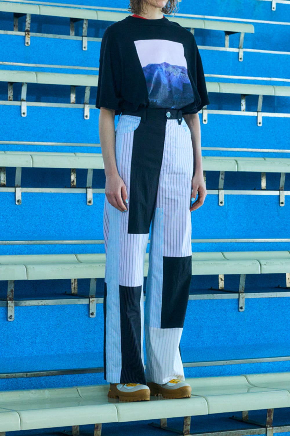 wide pants Lilac S