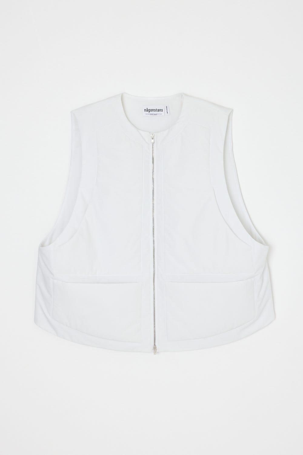 protector puffy vest Salt M