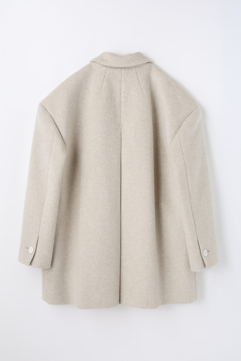 wide shoulder tailorcoat Oatmeal S