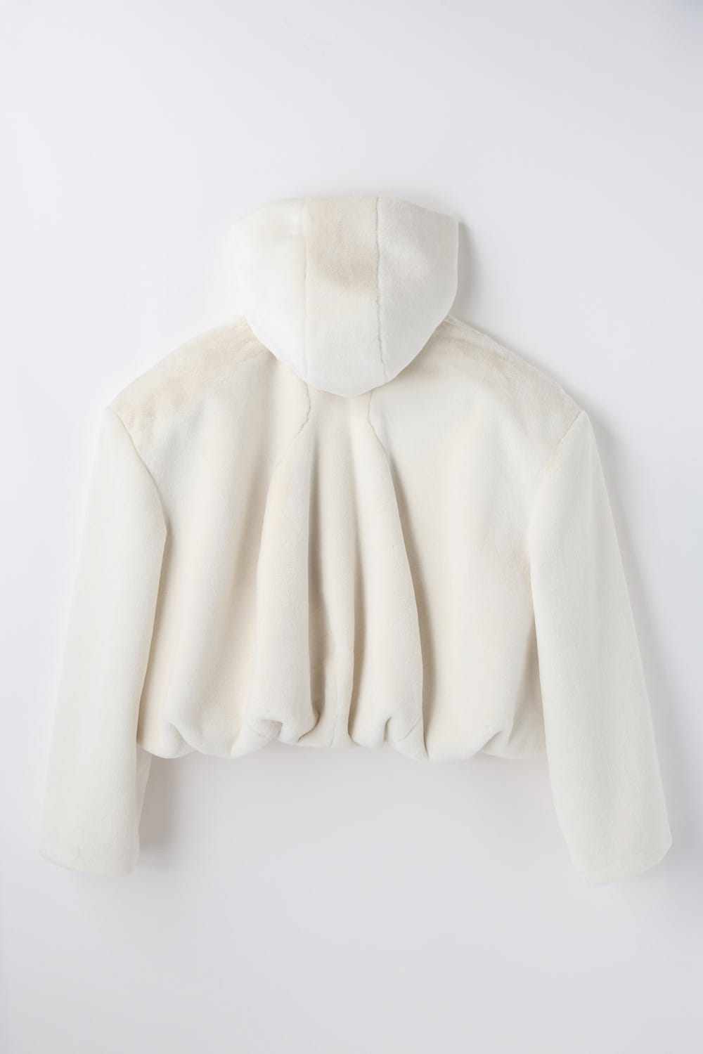 hooded short coat Salt S