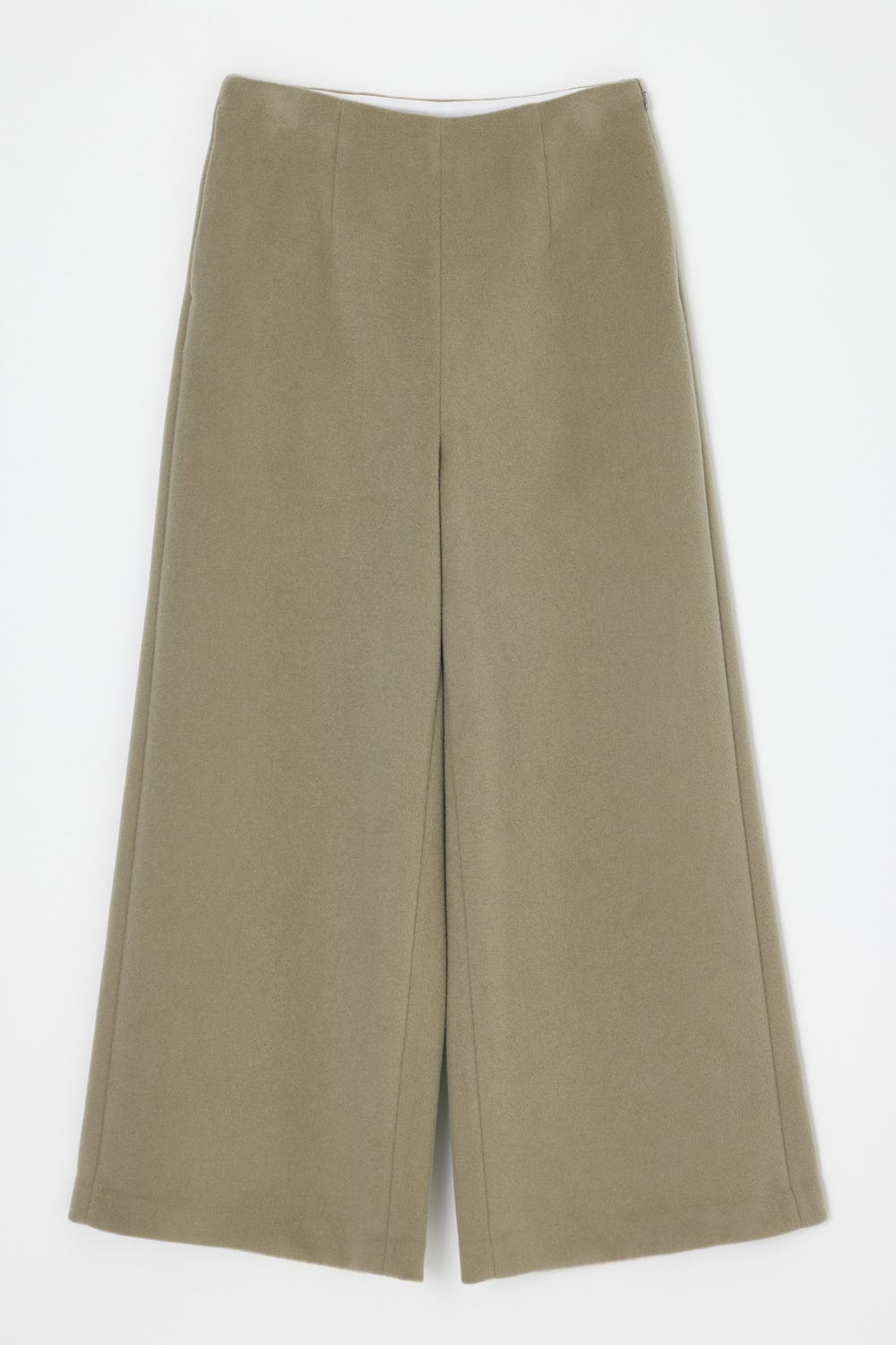 minimal wide pants Sand S