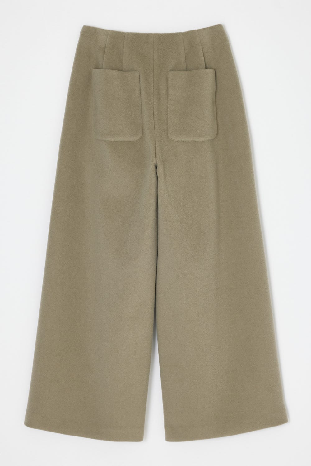 minimal wide pants Sand S