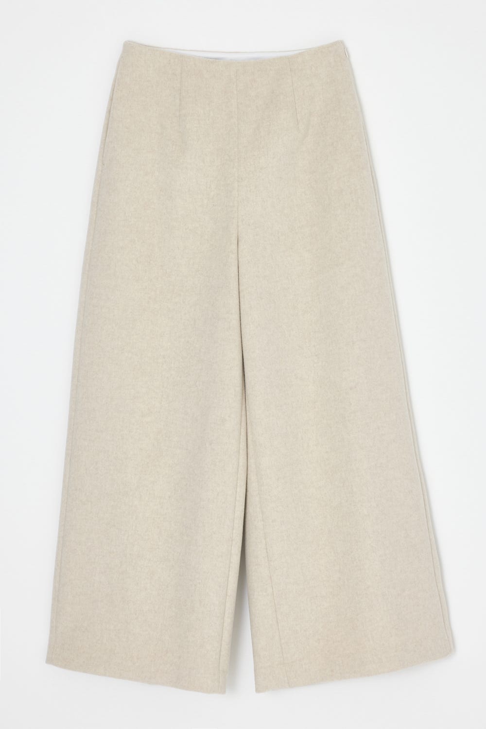 minimal wide pants Oatmeal S