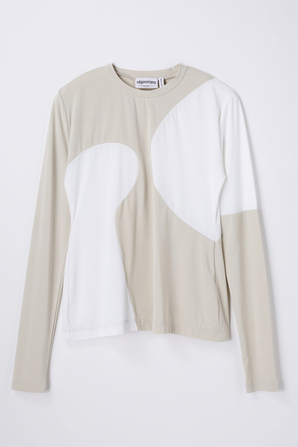 water vein long-sleeves t-shirt Sand M
