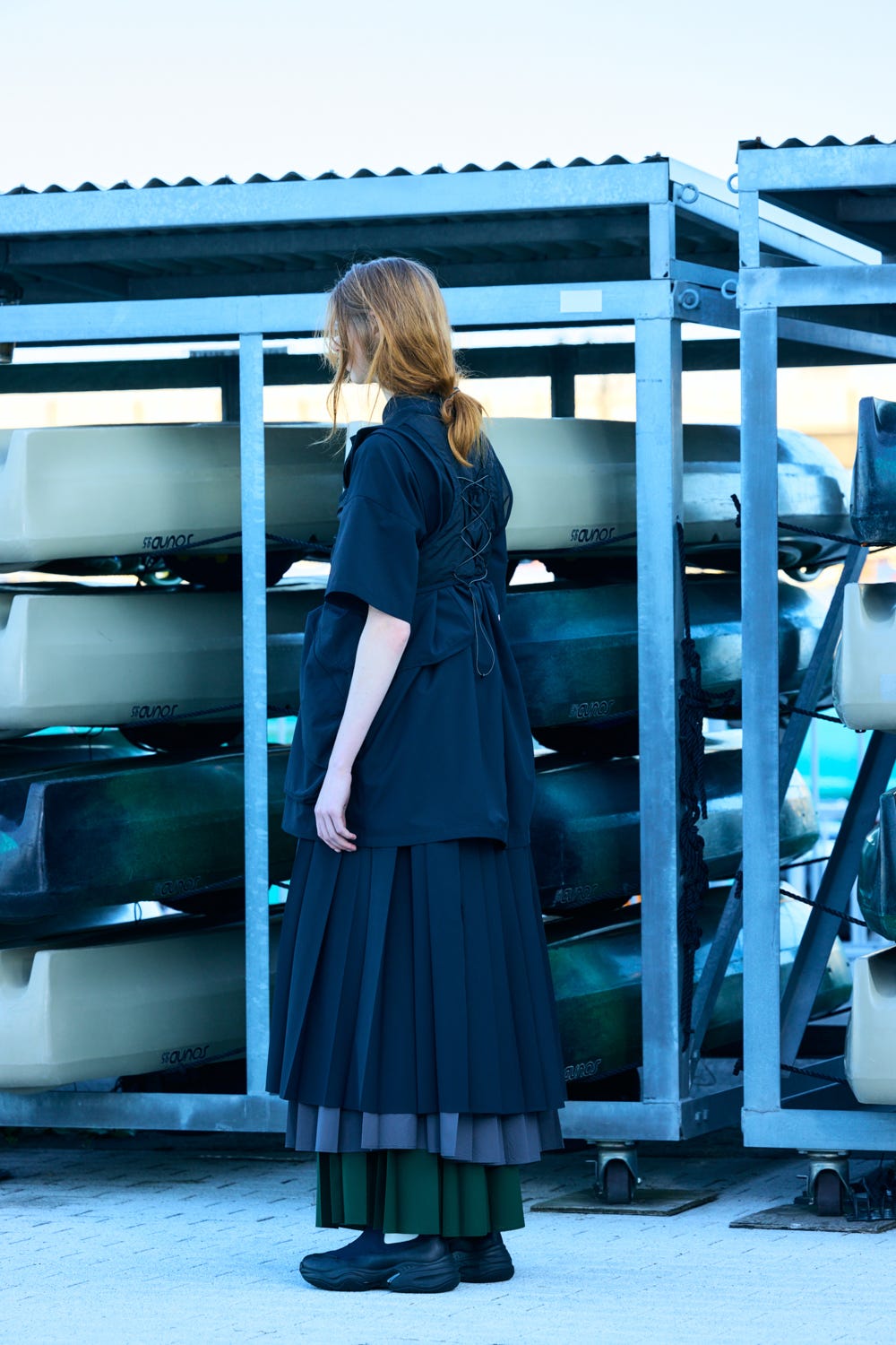 breath micro vest Black M