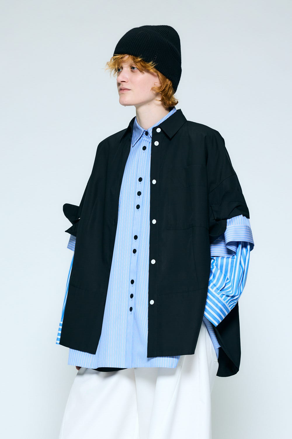 tent line shirt Black M