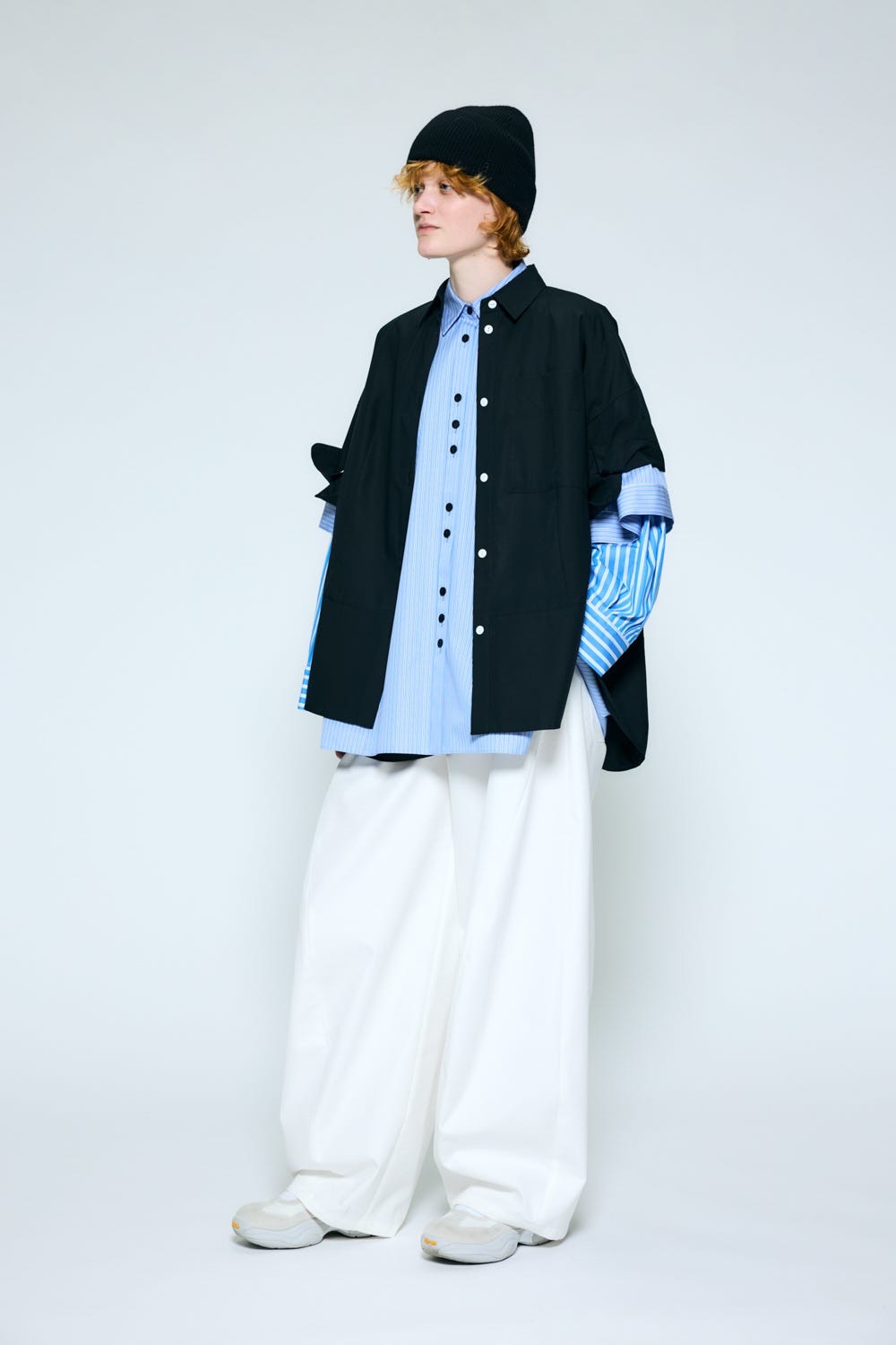 tent line shirt Black M